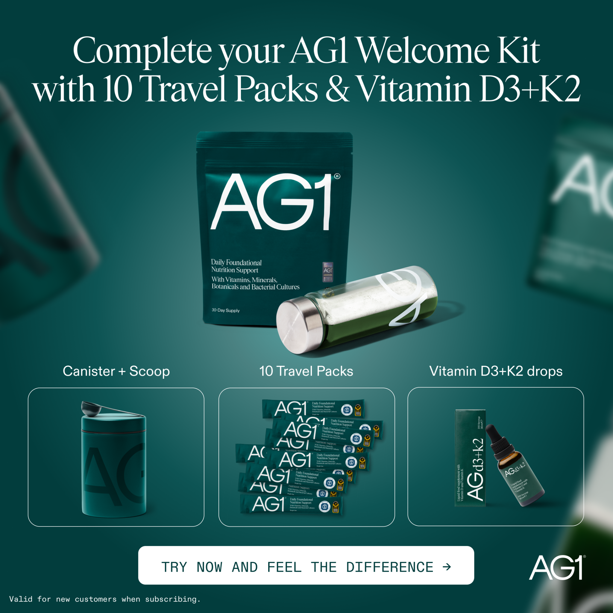 AG1 by Athletic Greens Facebook ad