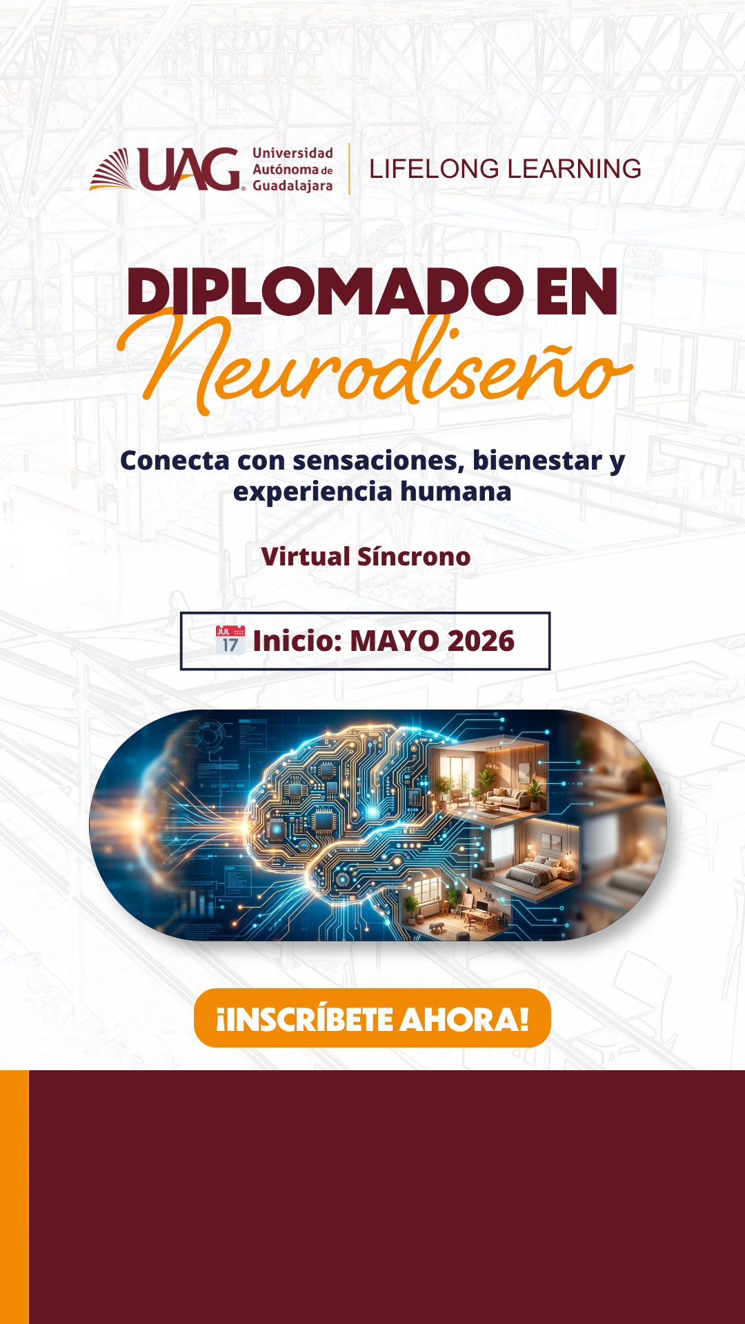 Posgrados y Educación Continua UAG Facebook ad