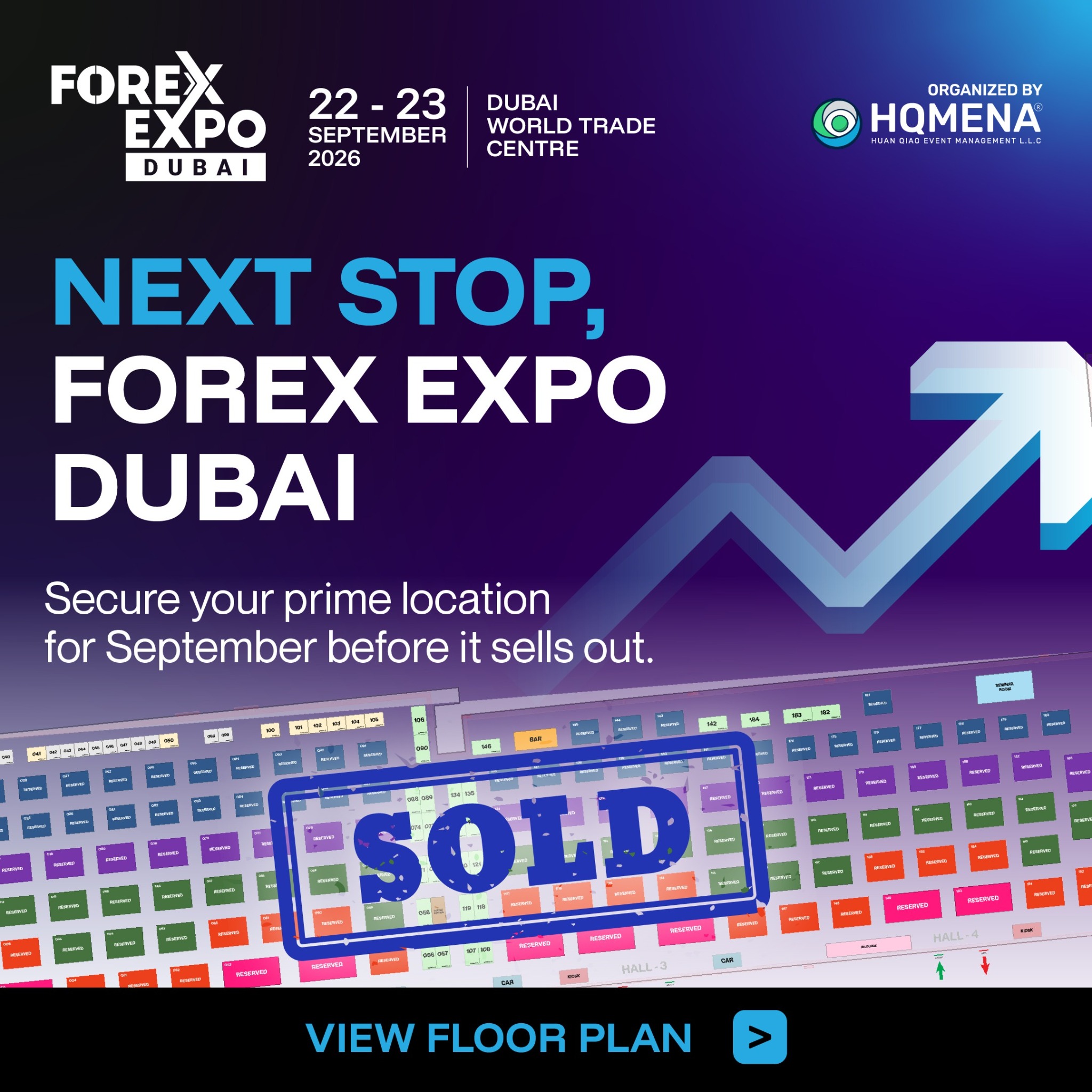 FOREX EXPO DUBAI Facebook ad