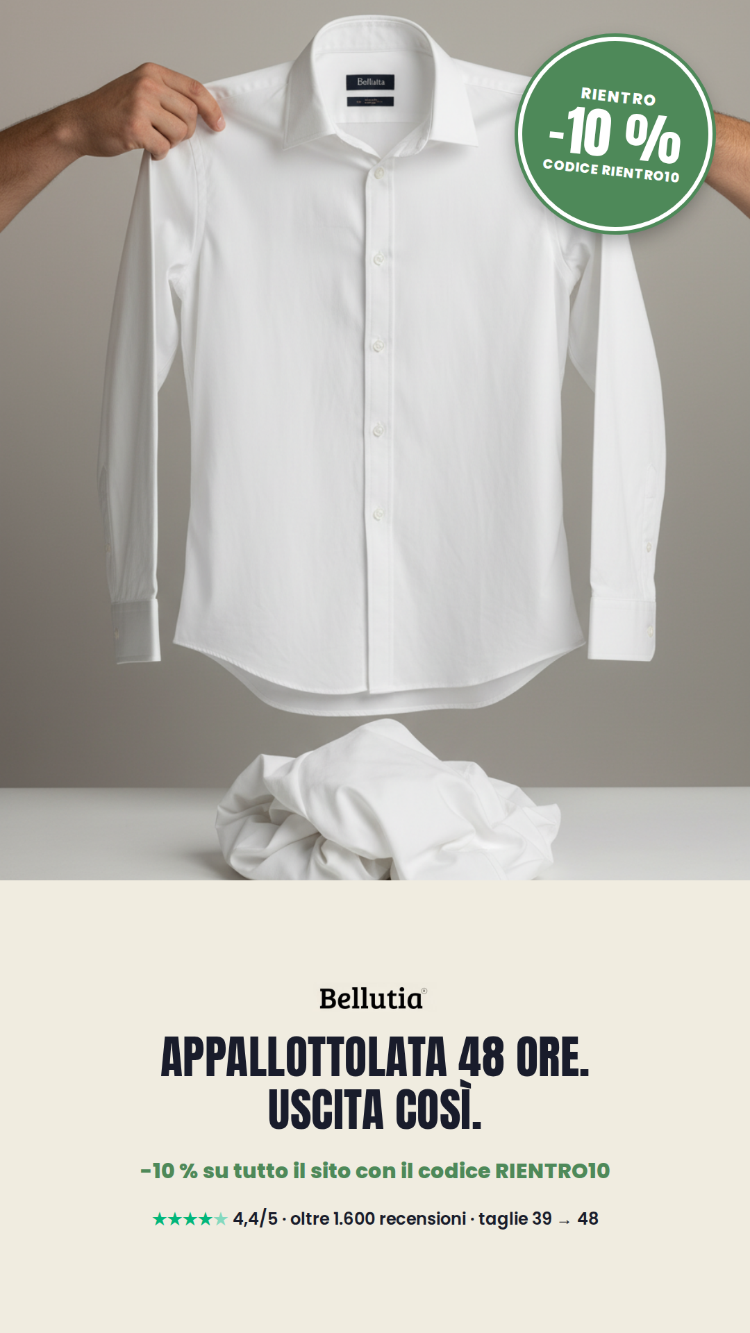 Bellutia Italia Facebook ad