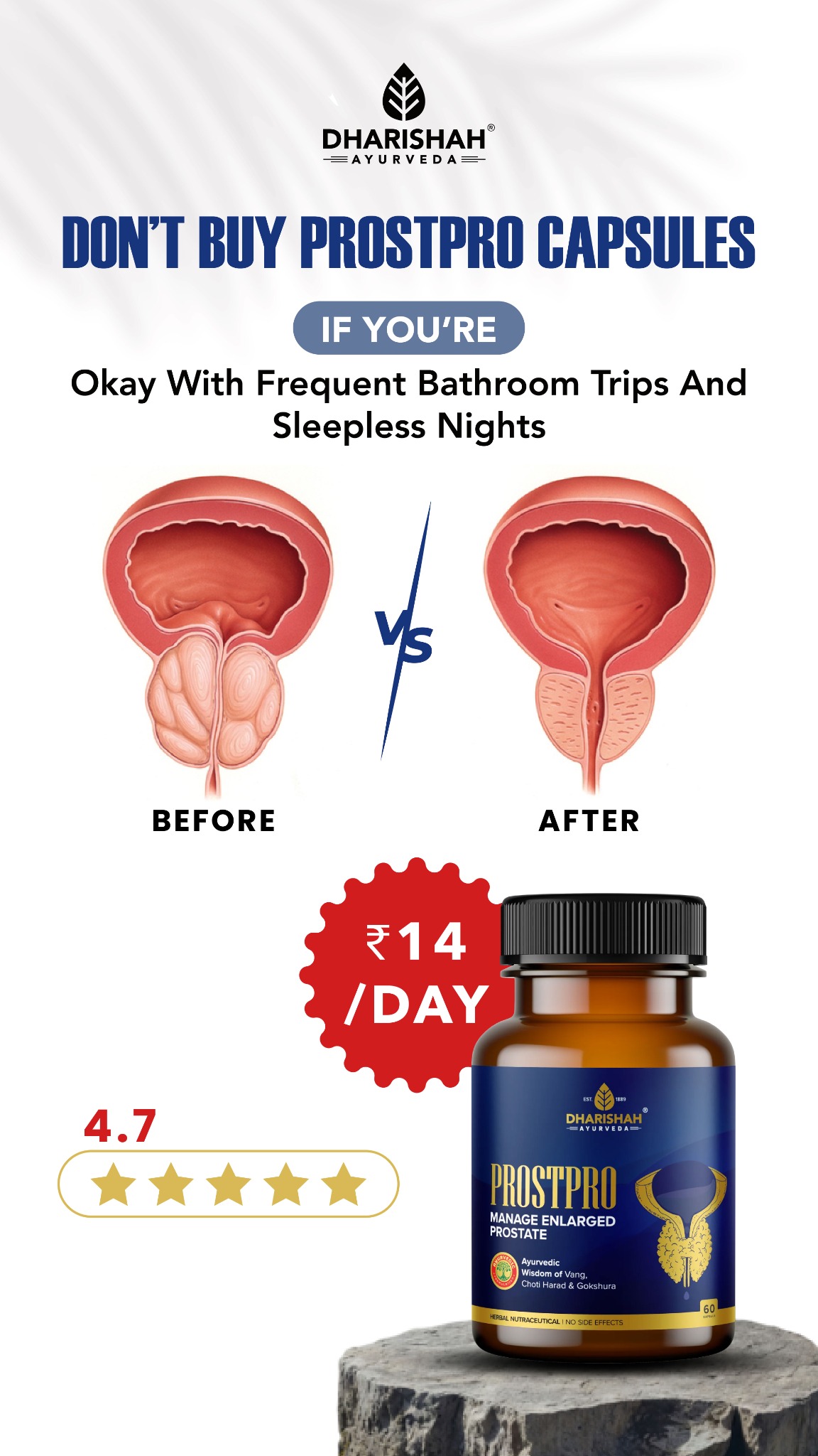 Dharishah Ayurveda Facebook ad