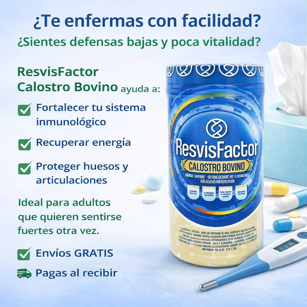 Calostro Bovino Resvisfactor Colombia Facebook ad: Chatea con nosotros
