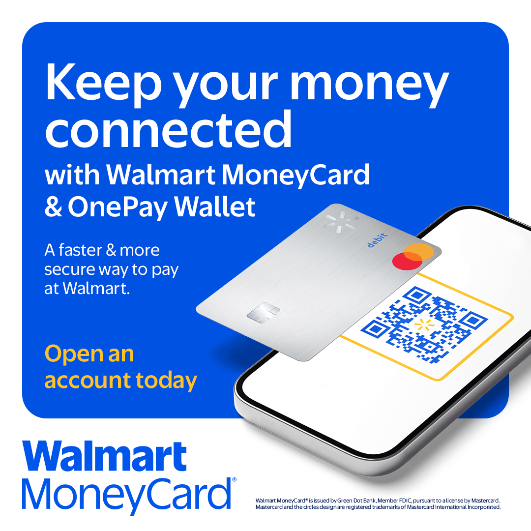 Walmart MoneyCard Facebook ad