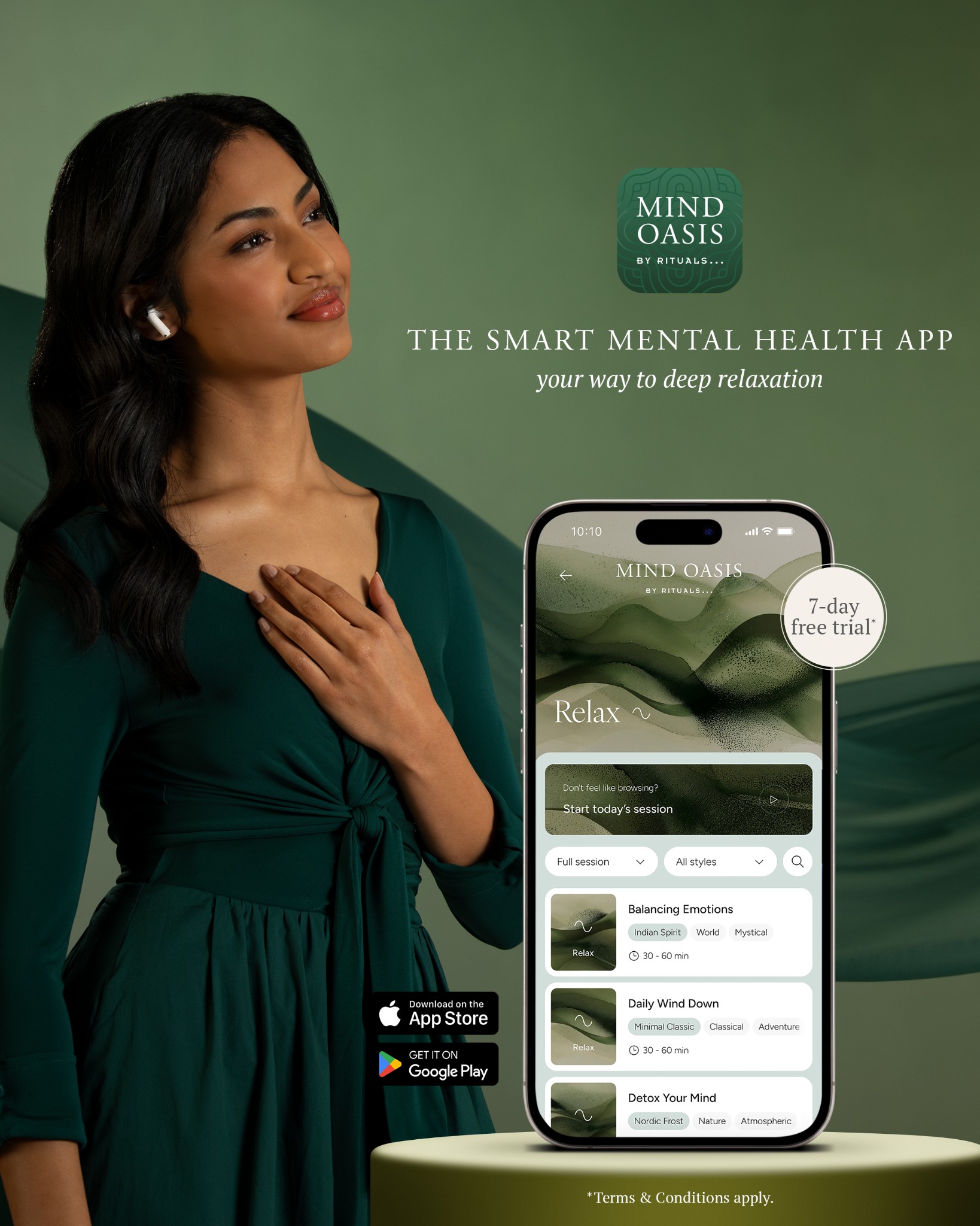 Mind Oasis by Rituals Facebook ad