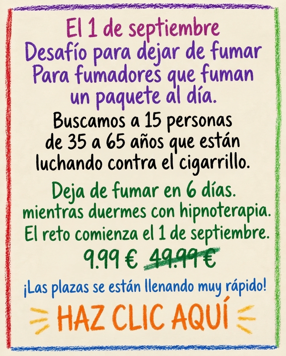 Hypnozio: power of hypnotherapy Facebook ad: Deja de fumar de una forma que de verdad resulta fácil