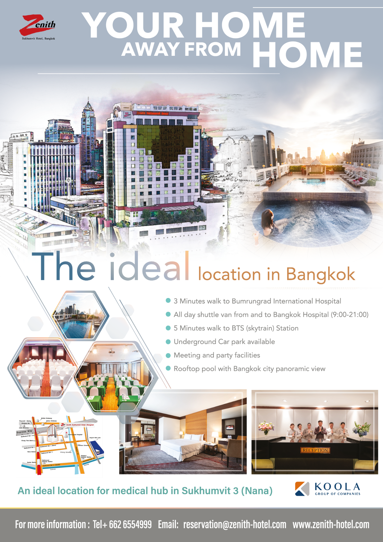 Zenith Sukhumvit Hotel Bangkok Facebook ad