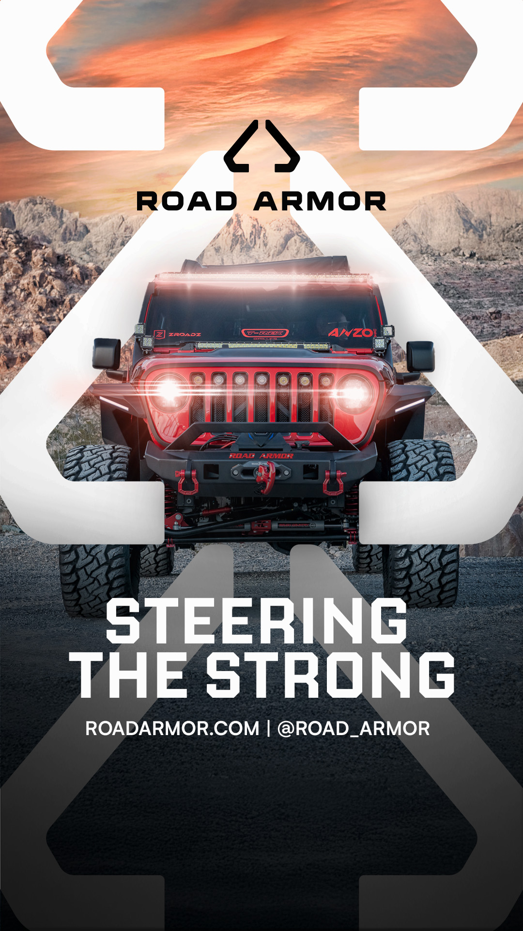 Road Armor Facebook ad: What’s Your Bumper Style?