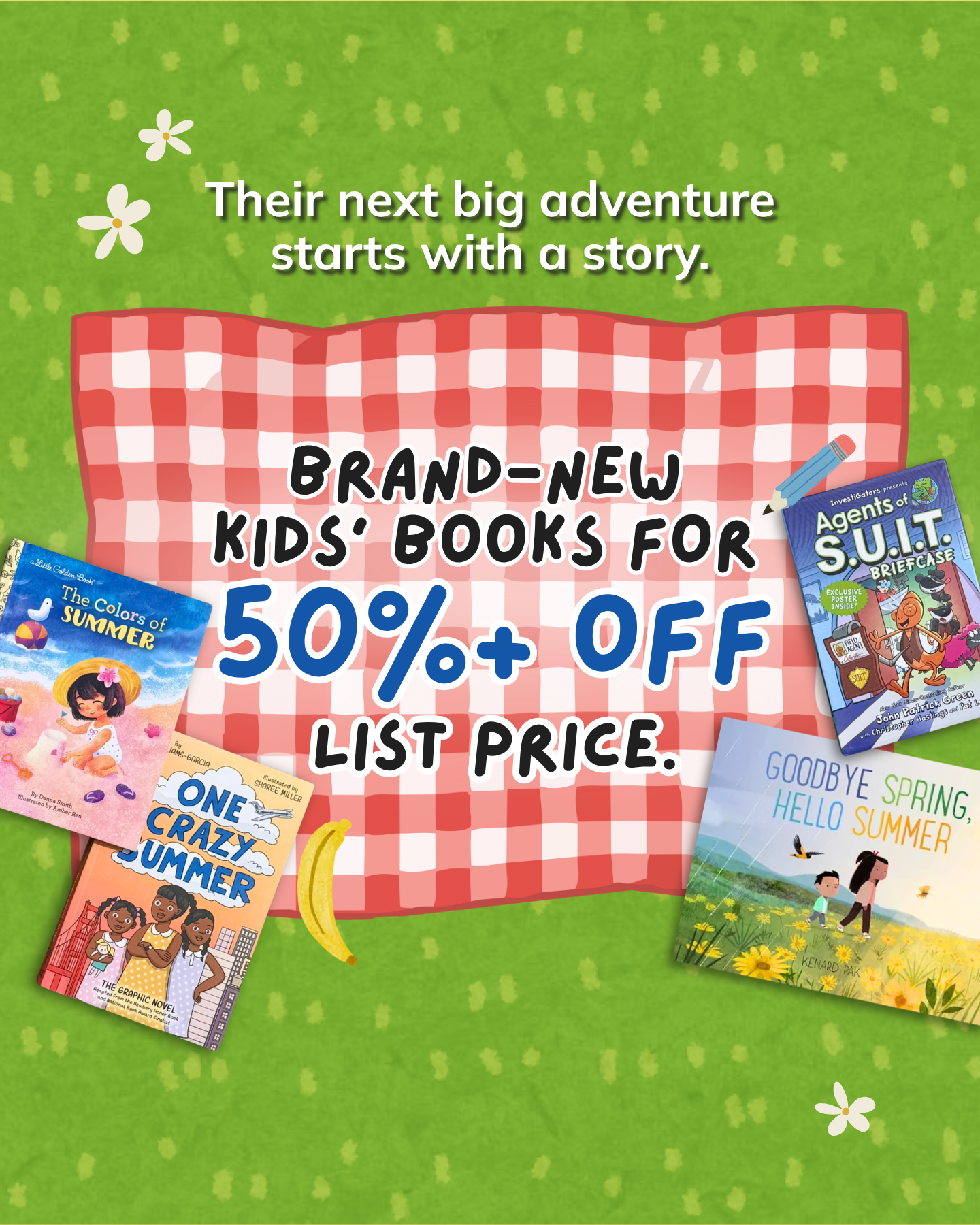 Book Outlet Facebook ad