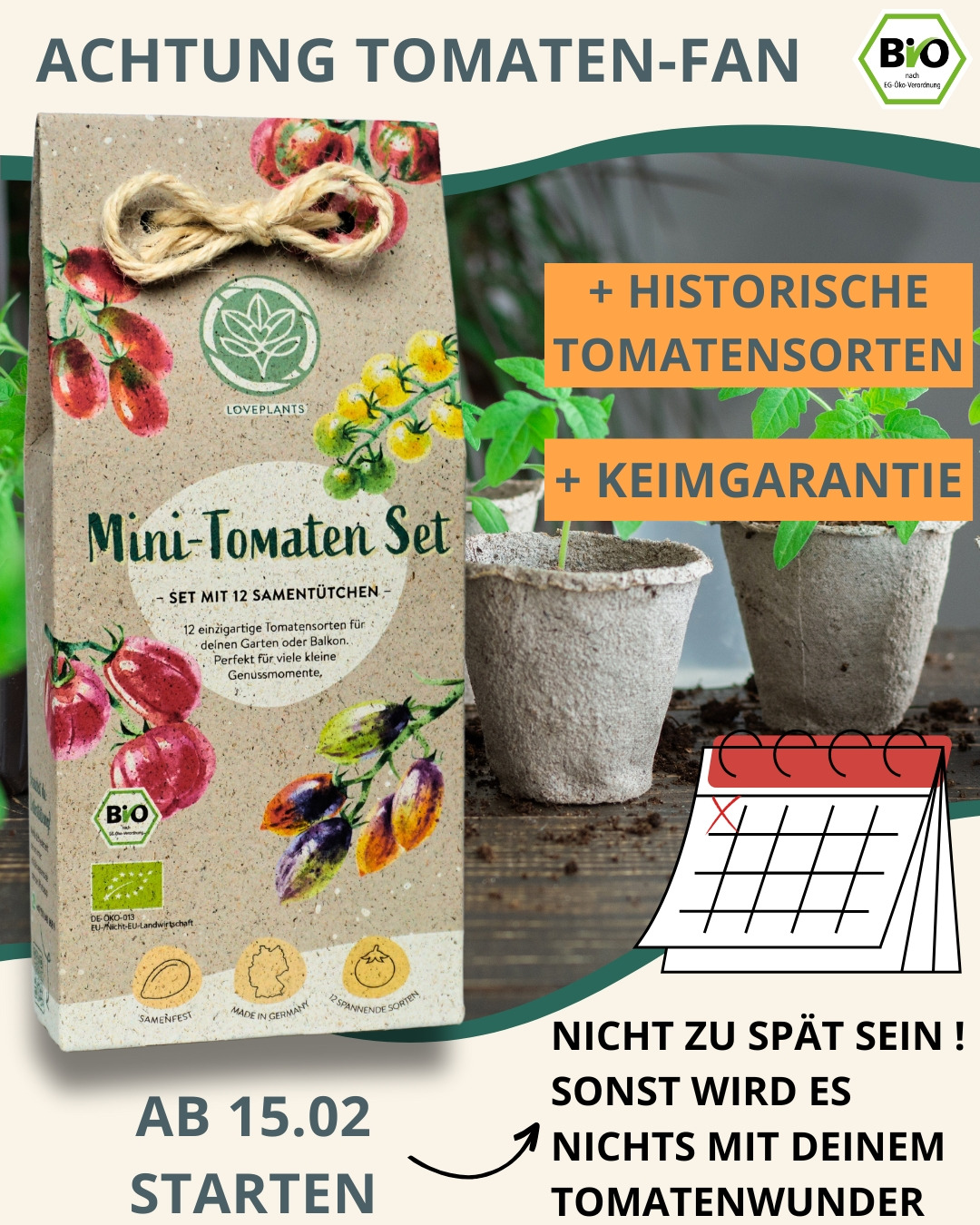 Loveplants Facebook ad