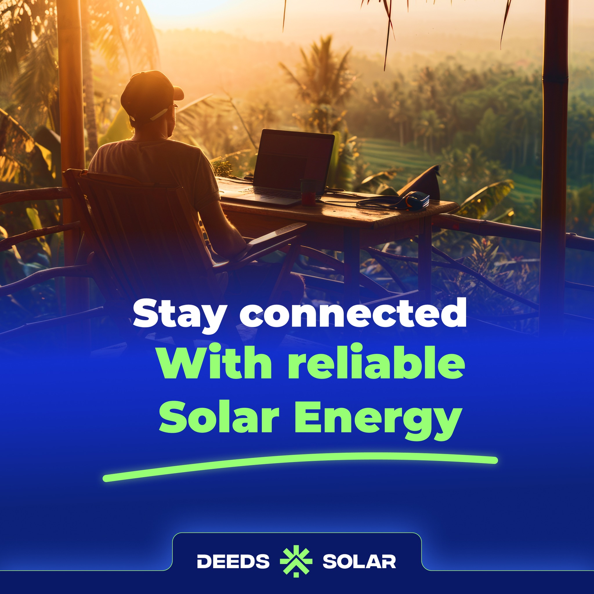 Deeds Solar Solutions Facebook ad: DEEDS SOLAR | Solar Installer & Shop for Belize | Solar…