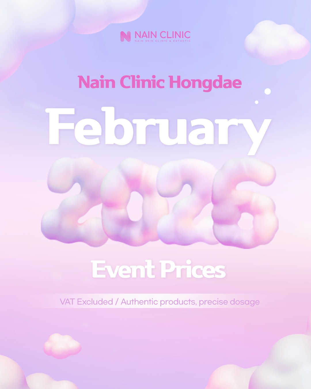 nainclinicglobal Facebook ad: Holiday Season this February!