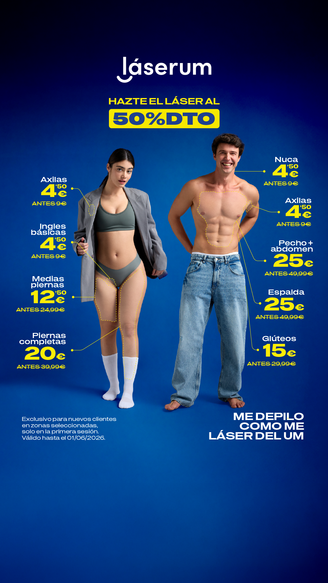 Láserum Facebook ad