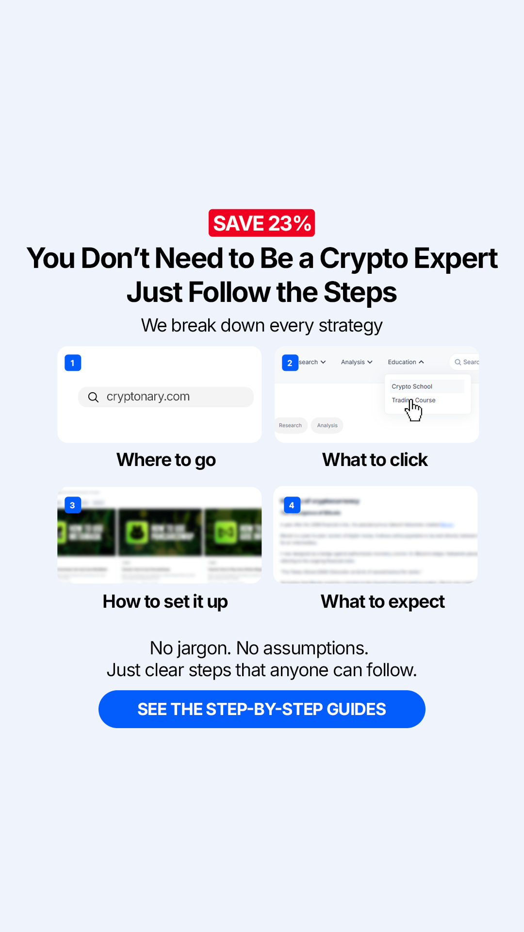 Cryptonary Facebook ad