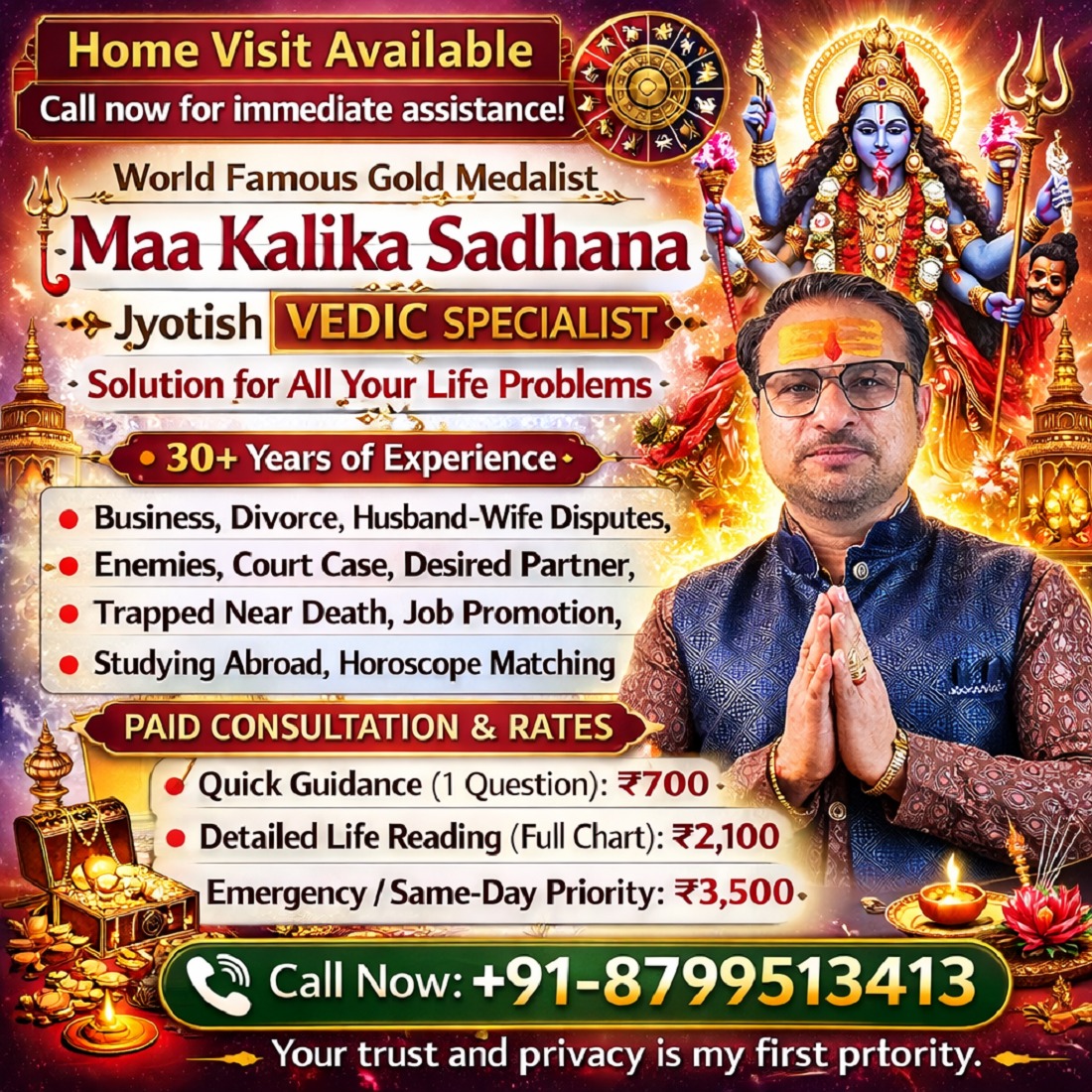 Celibrity Expert Astrologer Facebook ad from Jun 9, 2026