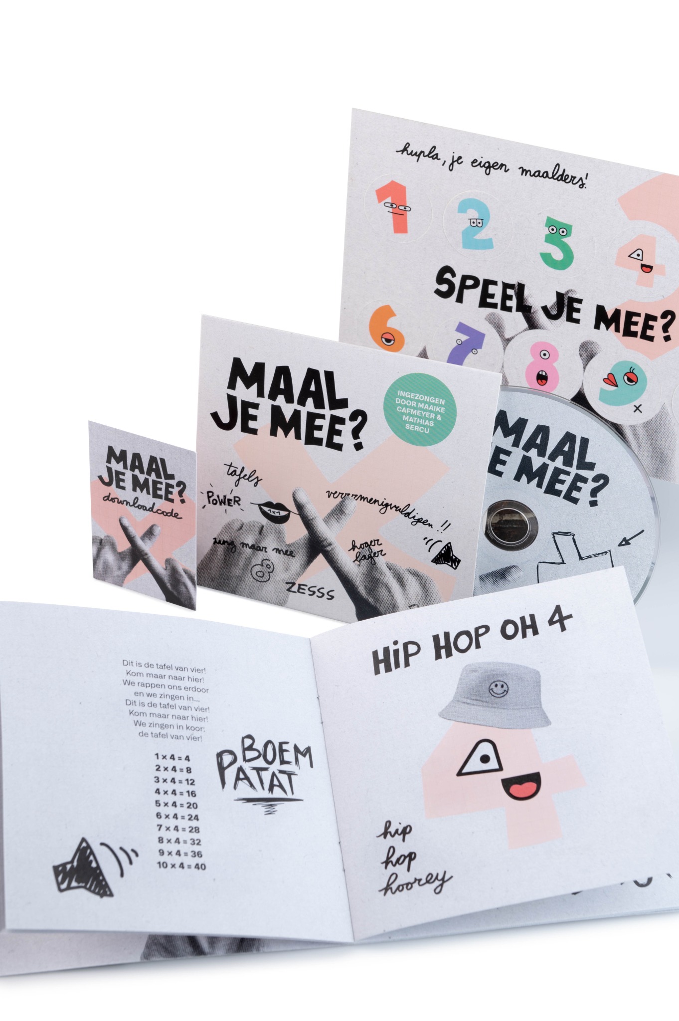 Maal je mee Facebook ad: Al zingend leer je de tafels van vermenigvuldiging