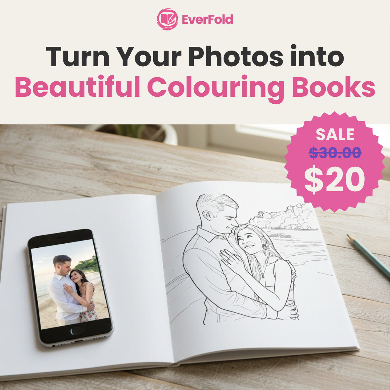 EverFold Facebook ad