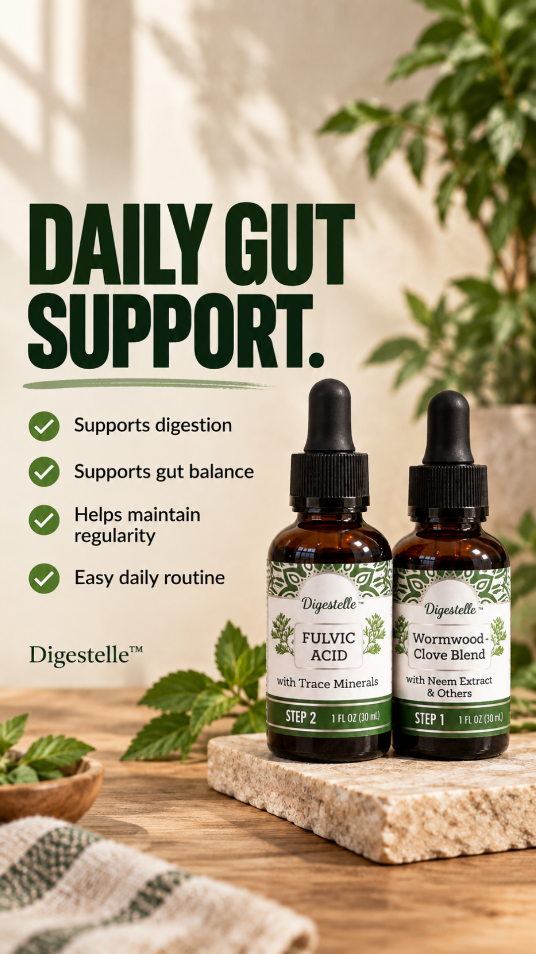 Dr. Van der Merwe Facebook ad: Detox your body naturally