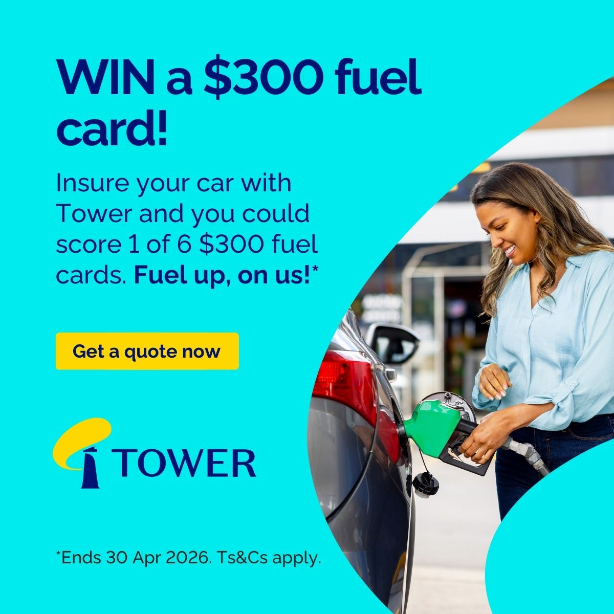 Tower Insurance Fiji Facebook ad: Car Insurance from Tower