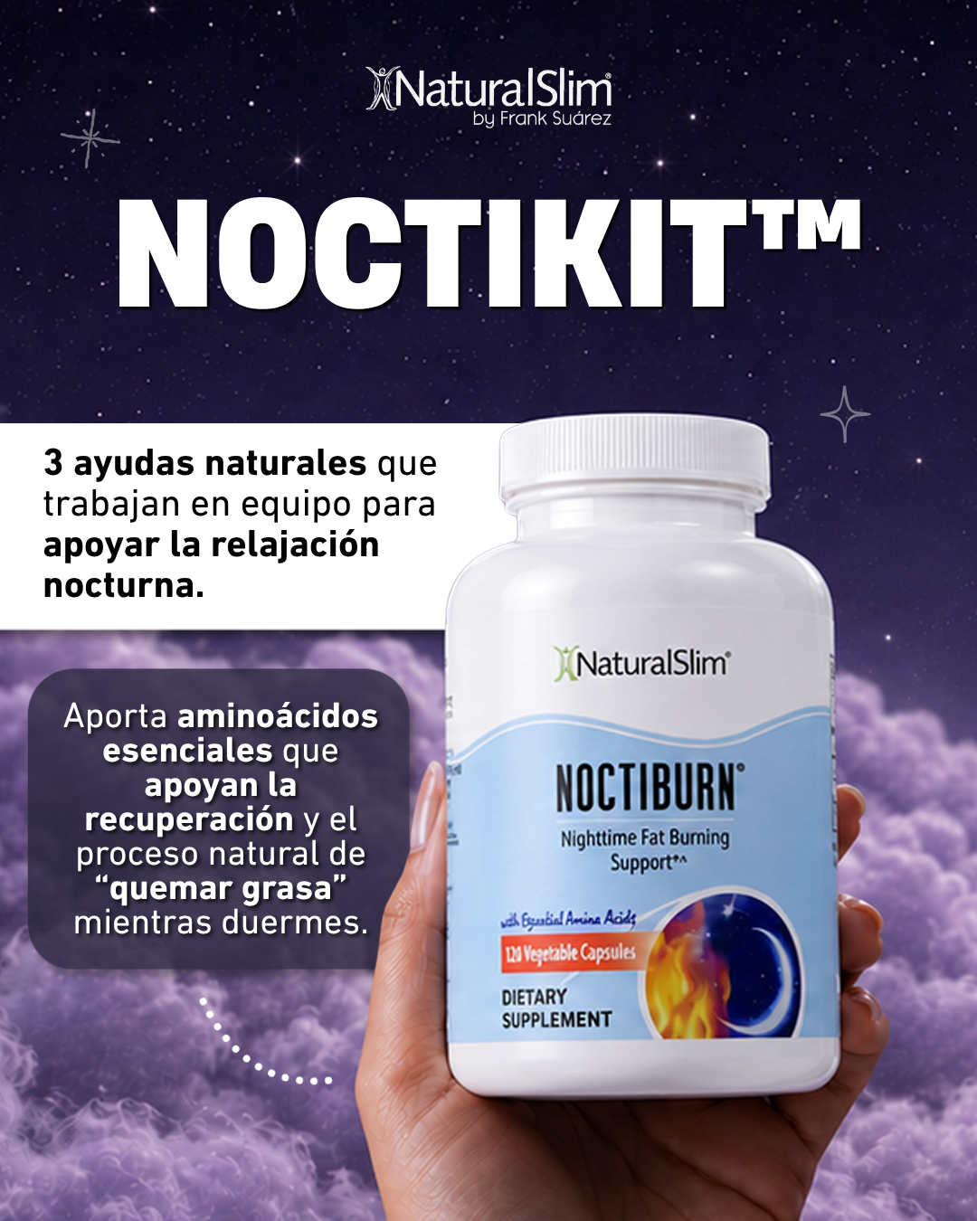 NaturalSlim Puerto Rico Facebook ad: ¿Siente que descansar bien se ha vuelto más…