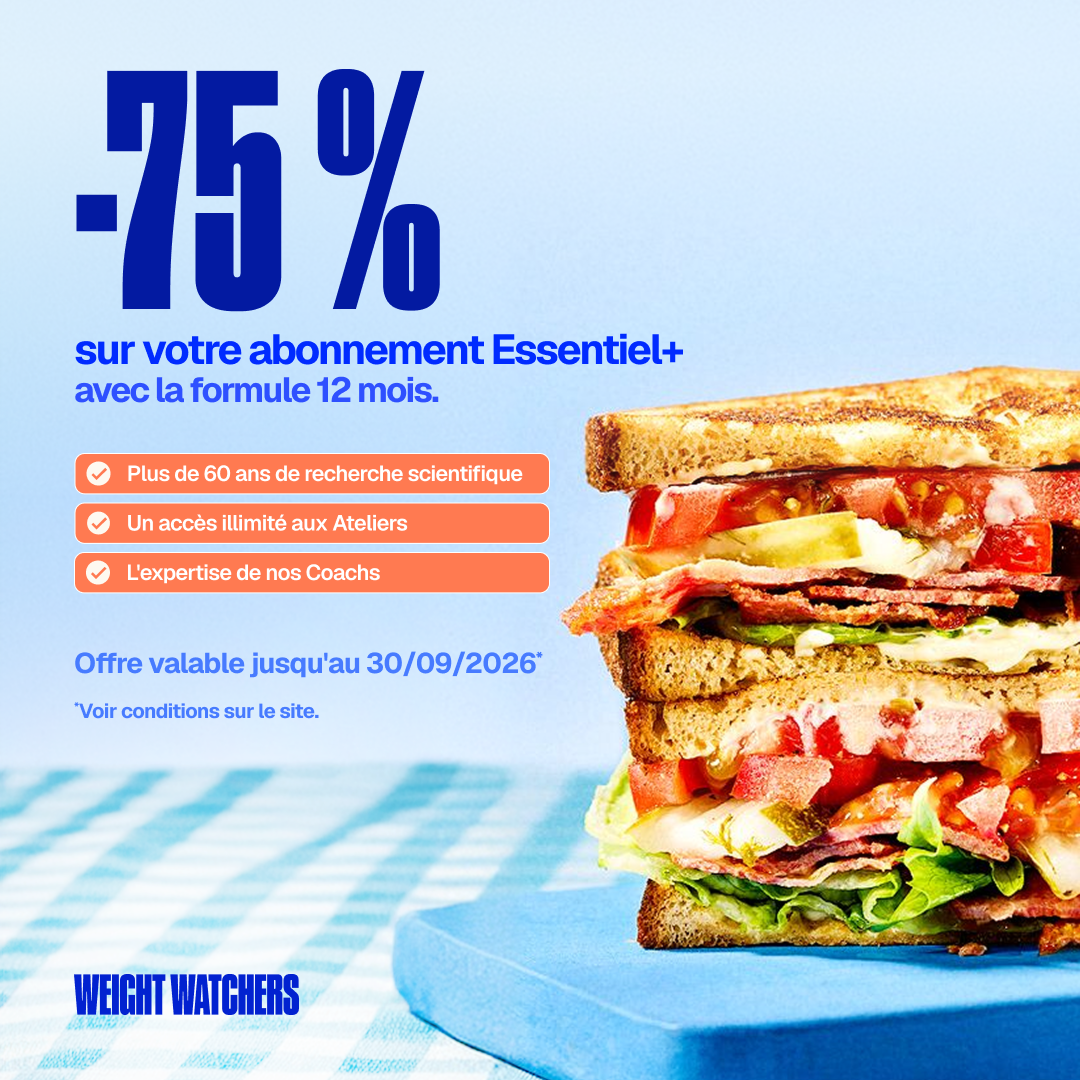 WeightWatchers Facebook ad: Coachs et communauté
