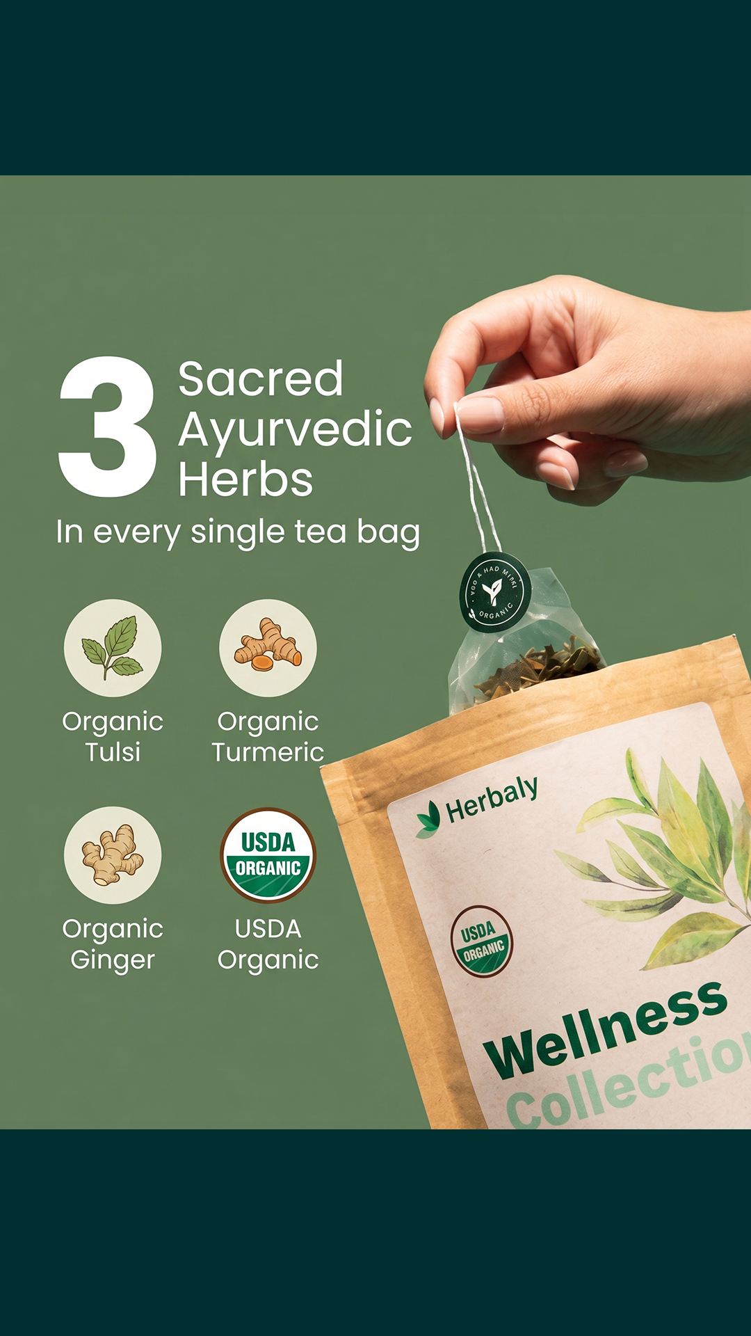 Herbaly Facebook ad