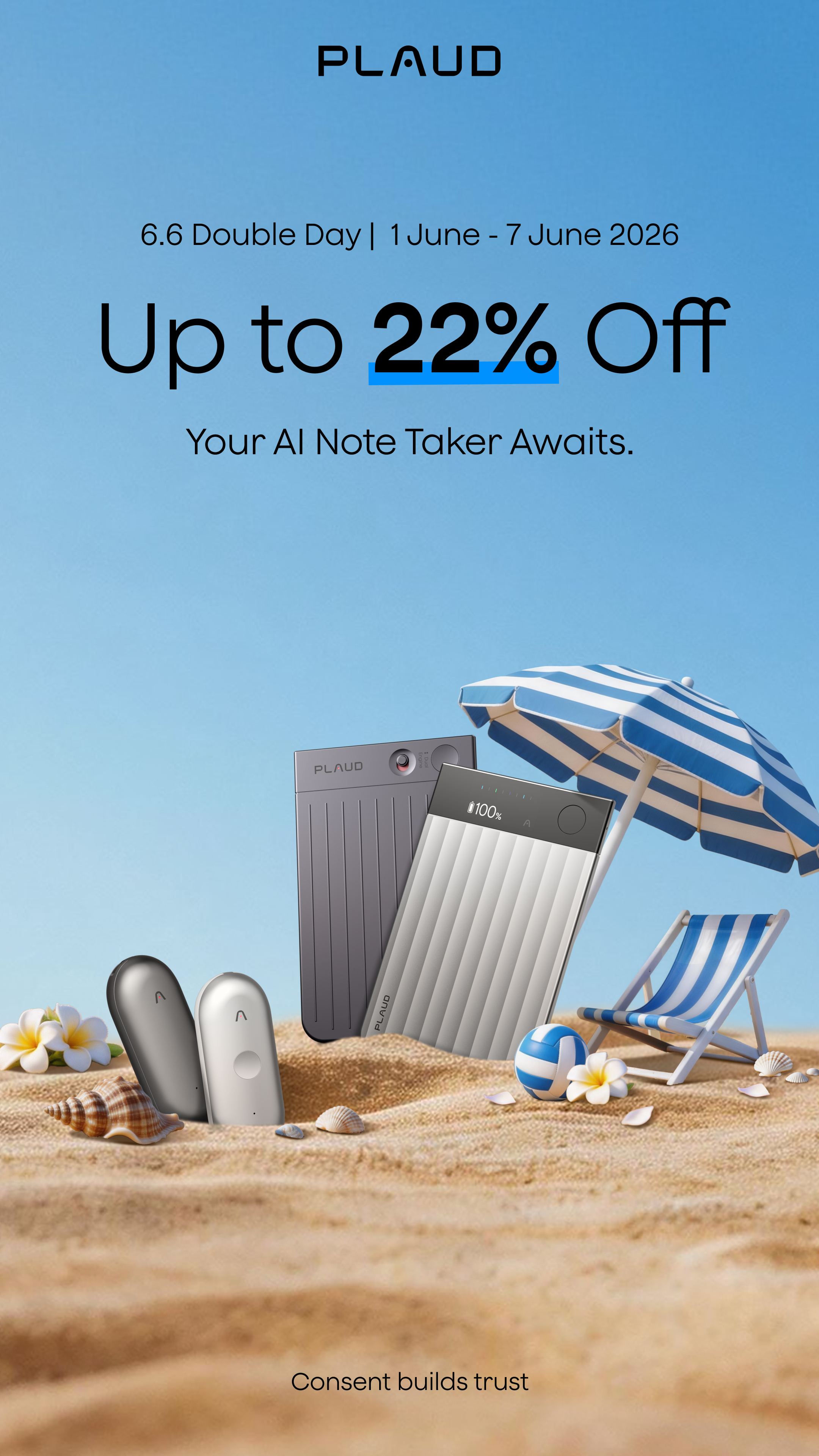 Plaud Facebook ad