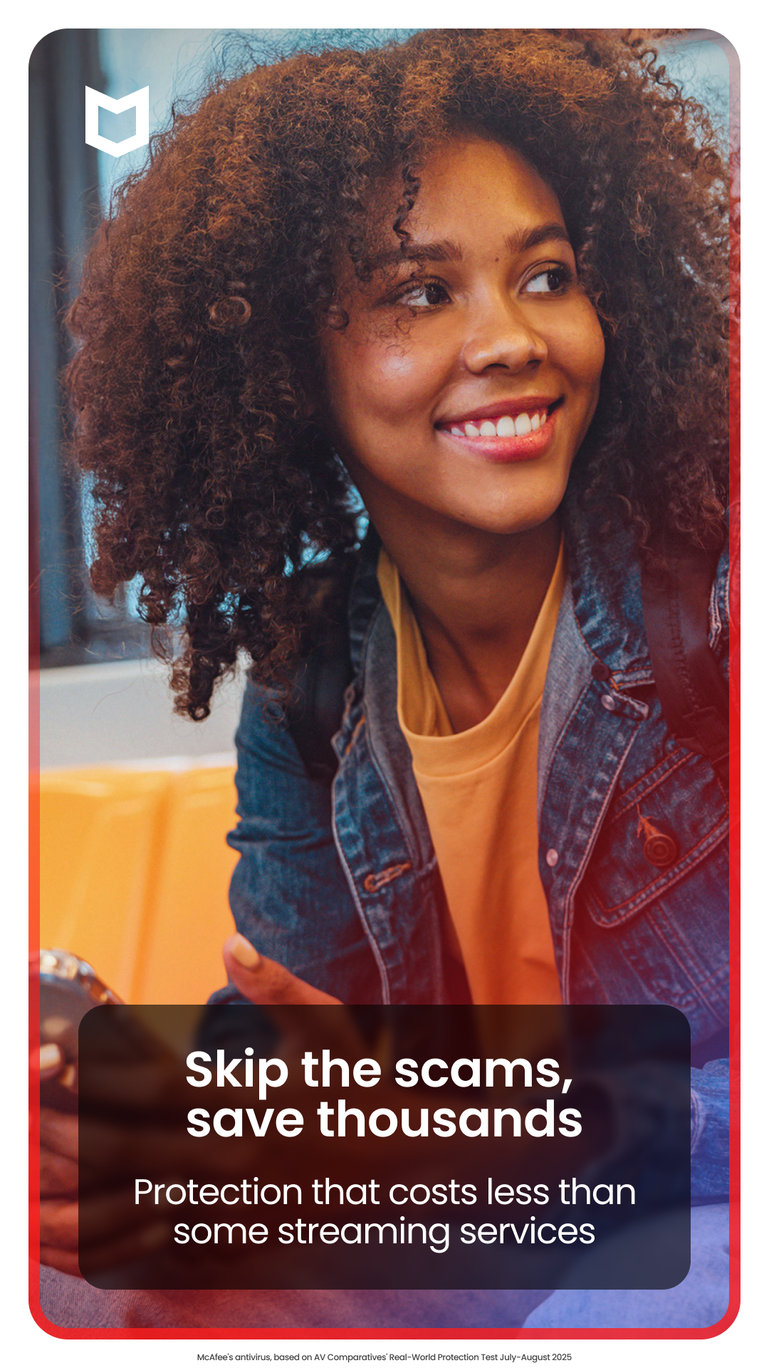 McAfee Facebook ad