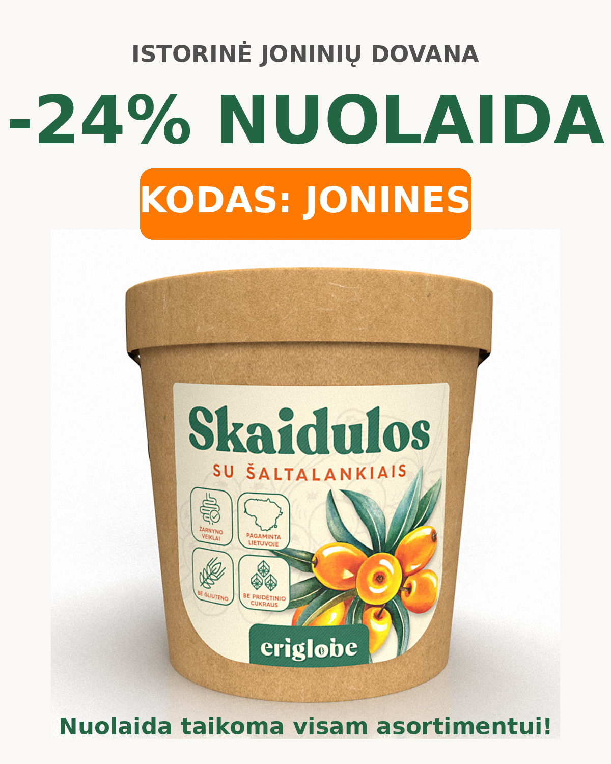 eriglobe.lt Facebook ad