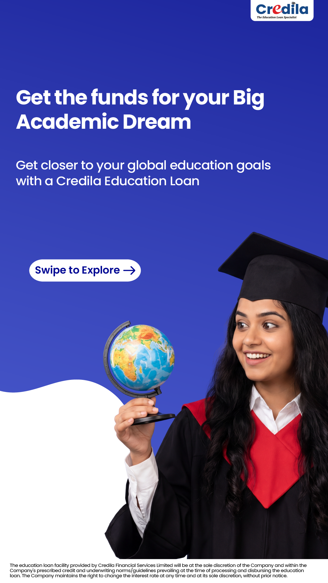 Credila Financial Services Limited Facebook ad
