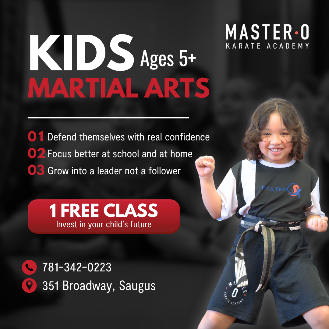 Master O Karate Academy Facebook ad