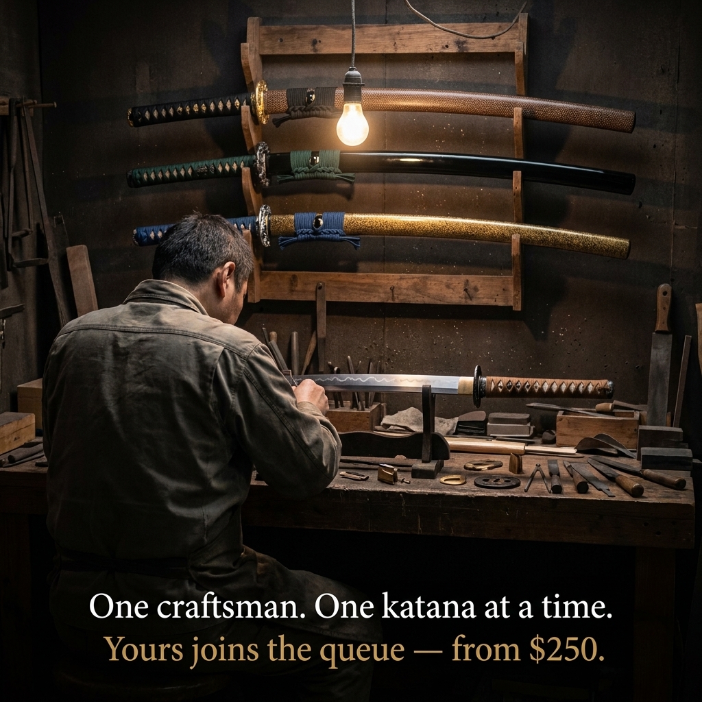 Katana Sword Facebook ad