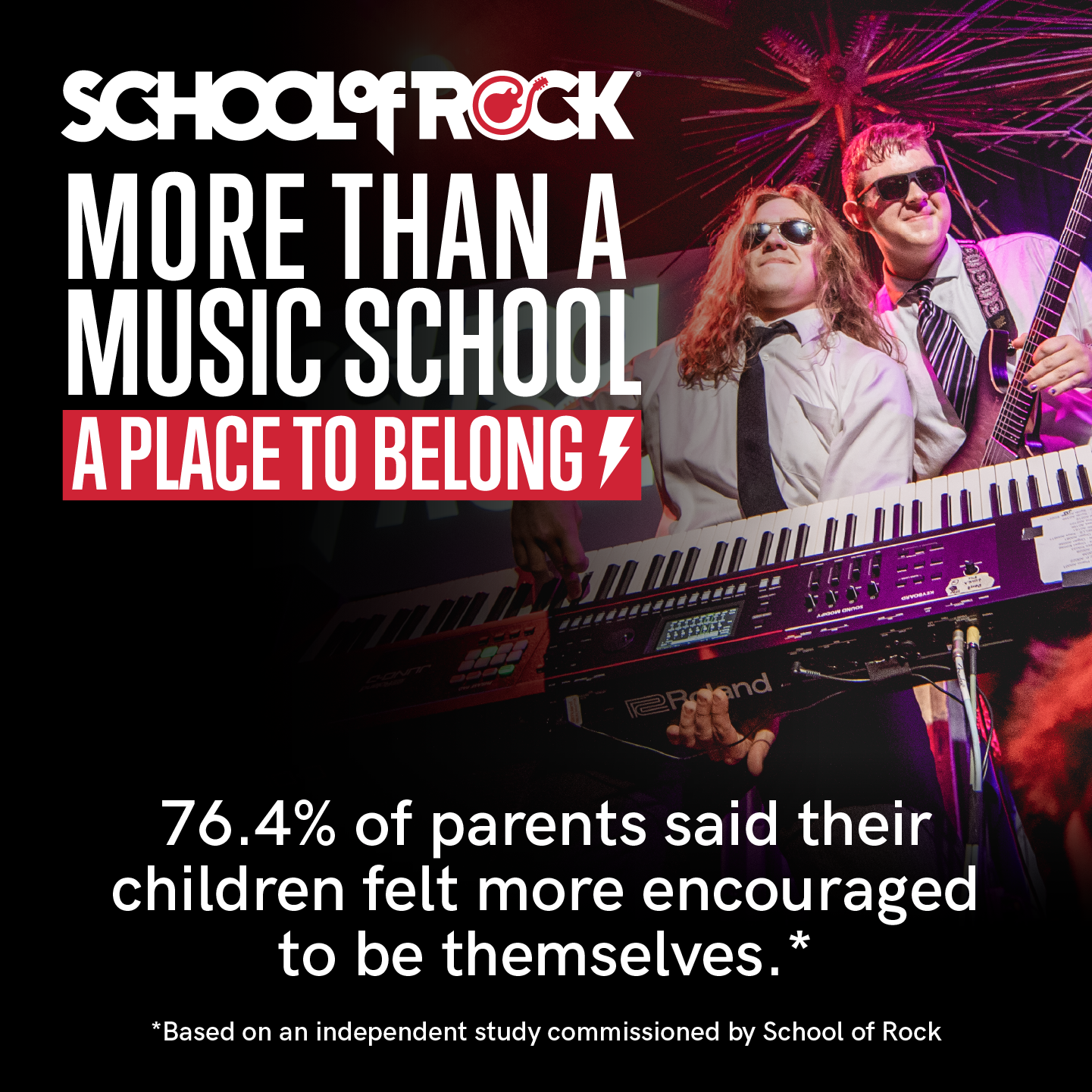 School of Rock Facebook ad from Jun 18, 2026