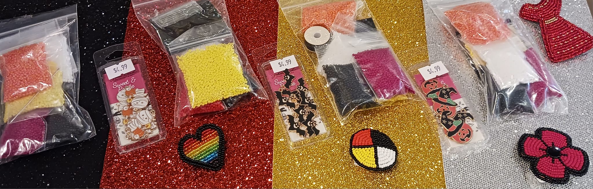 Twig & Squirrel's Wild Goods Facebook ad: Your one-stop-shop for beads and beading supplies, leather…
