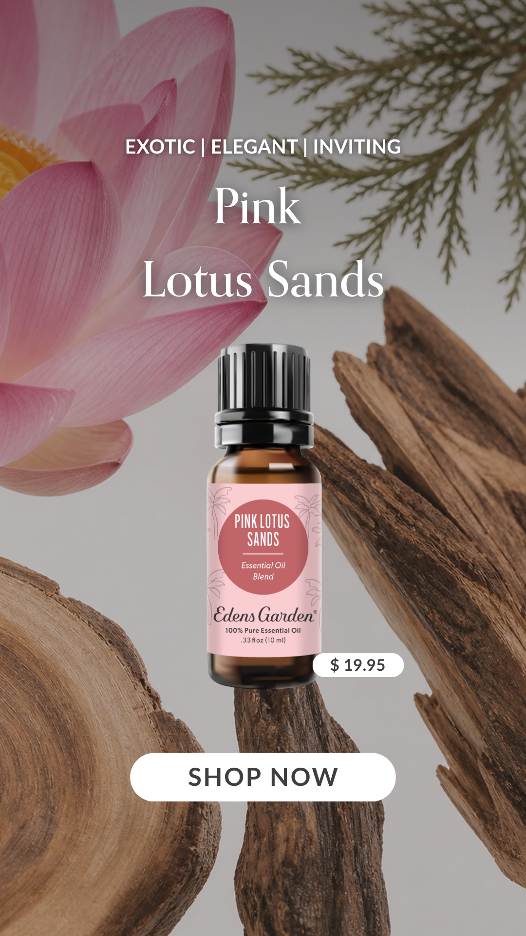 Edens Garden Essential Oils Facebook ad