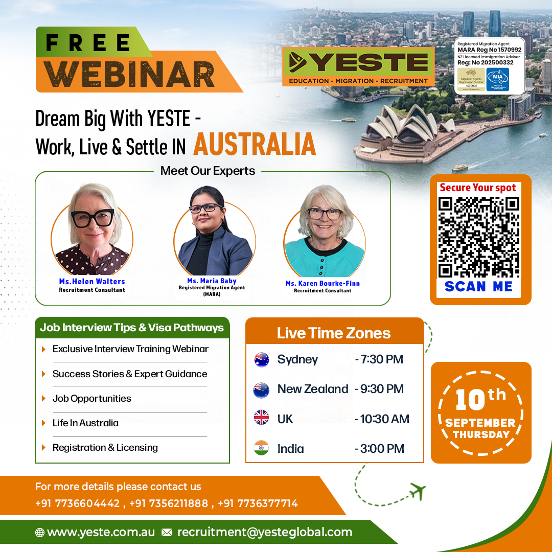 YESTE Migration & Education Consulting Facebook ad