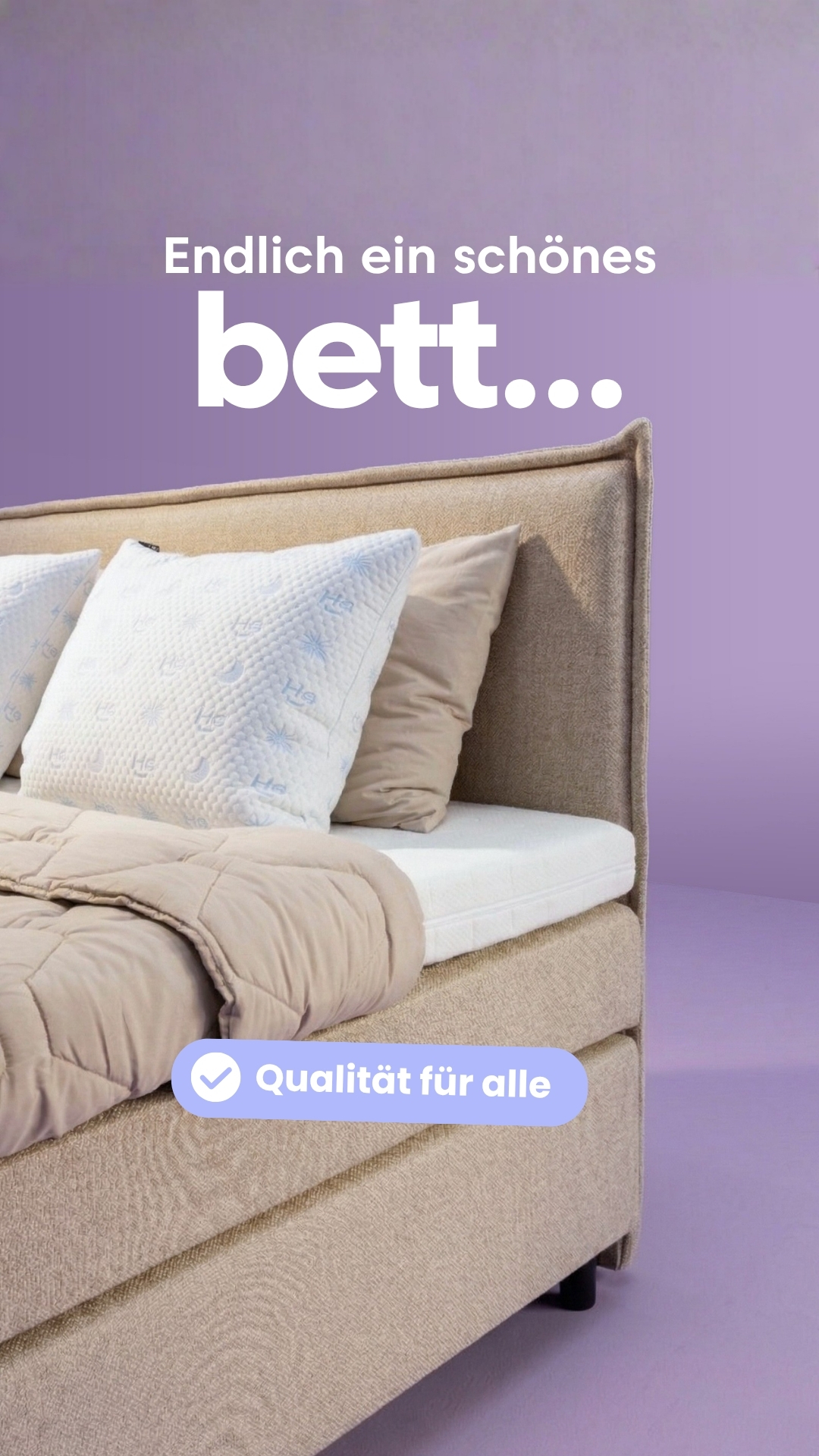 Thehappybed.de Facebook ad