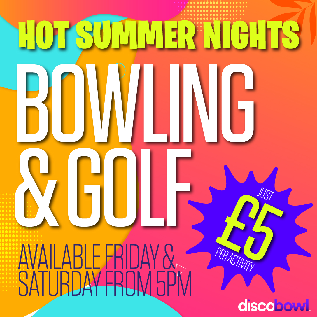 Discobowl Worcester Facebook ad