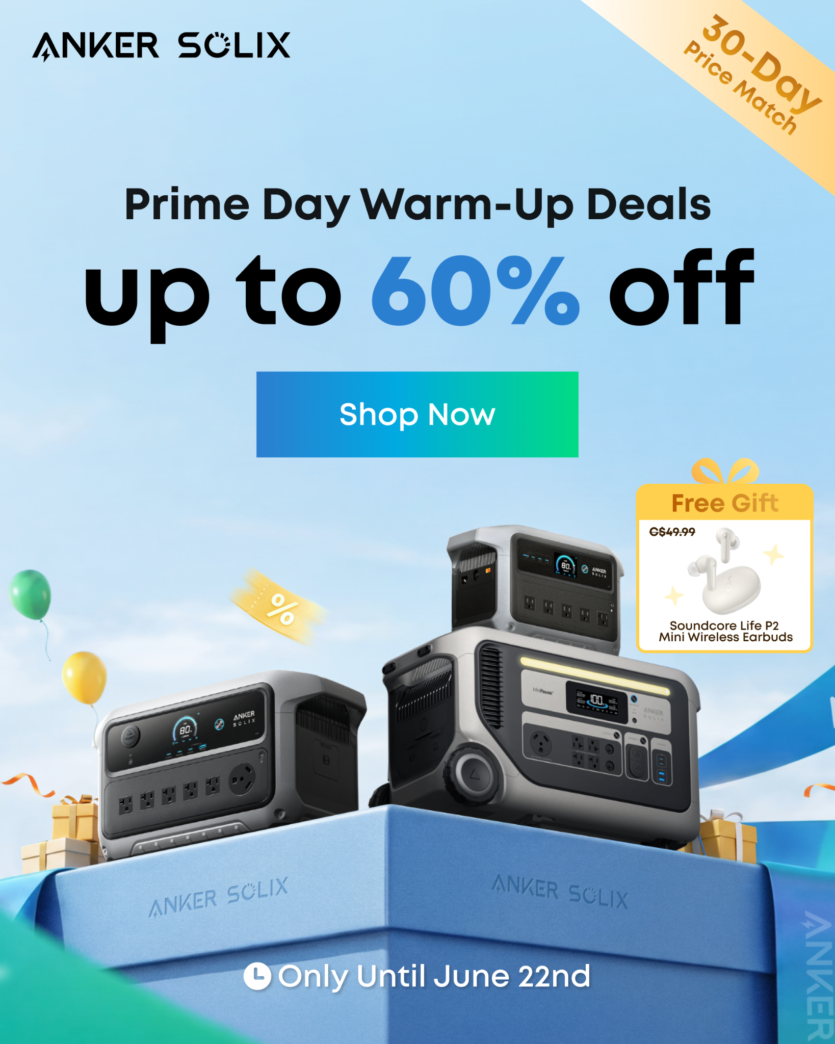 Anker SOLIX Facebook ad