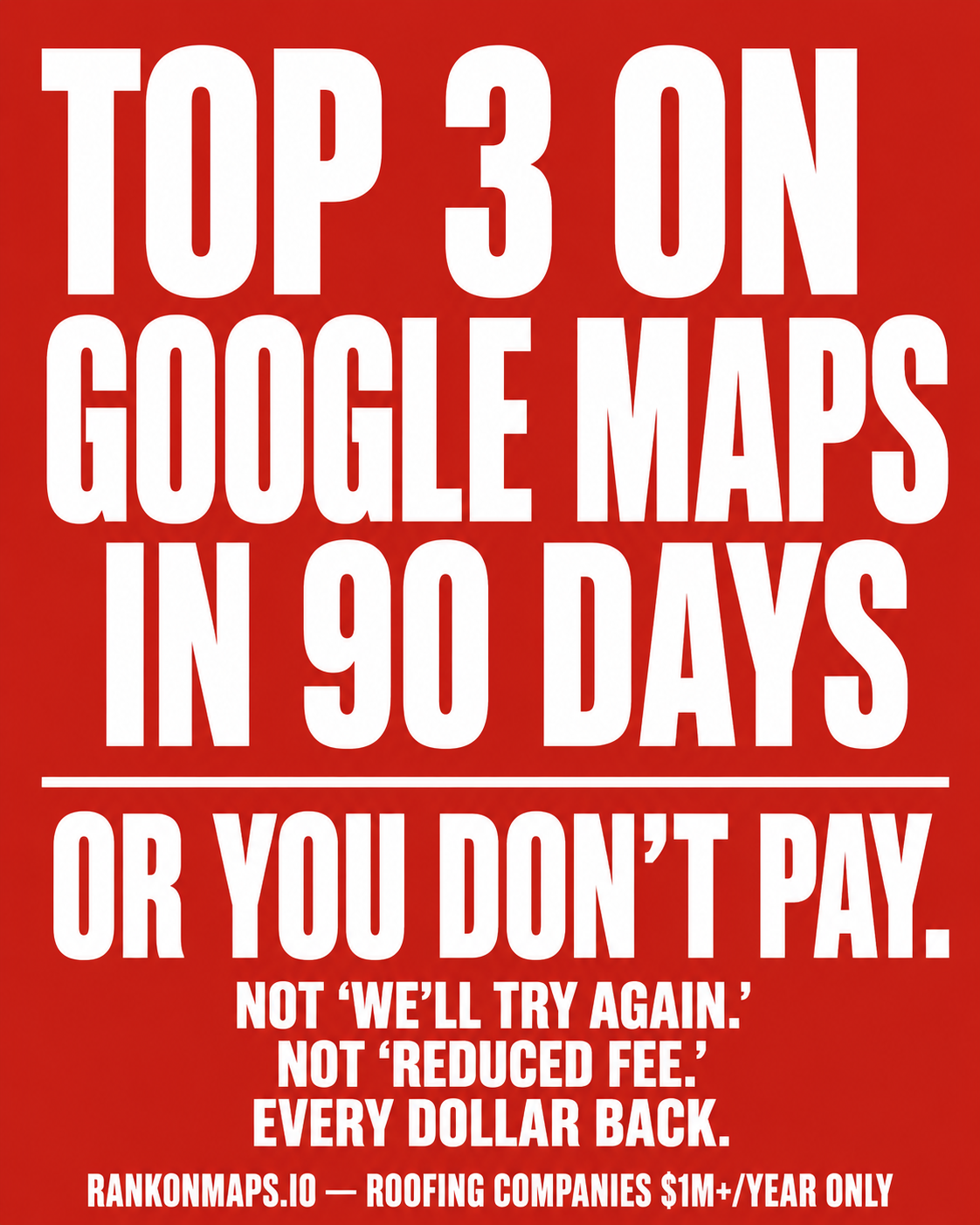 Rank On Maps Facebook ad