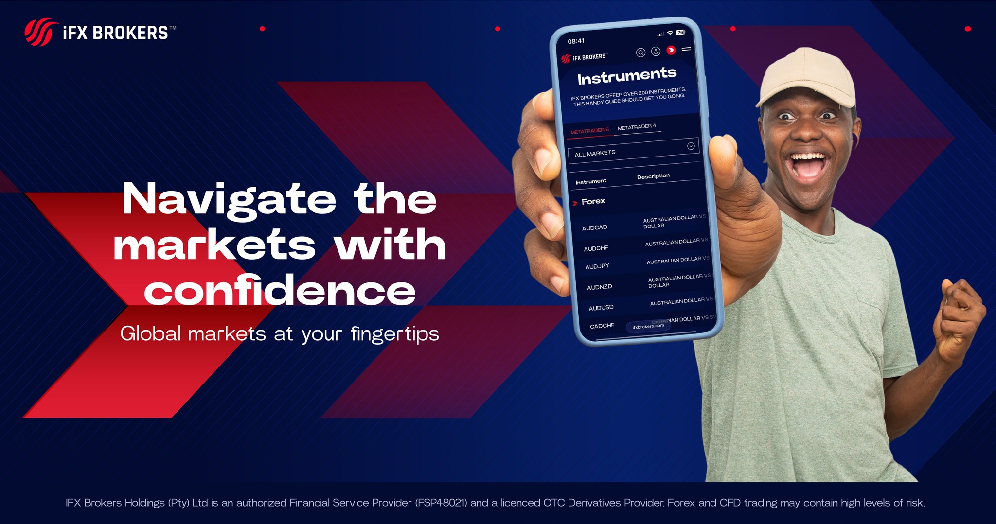 iFX Brokers Facebook ad