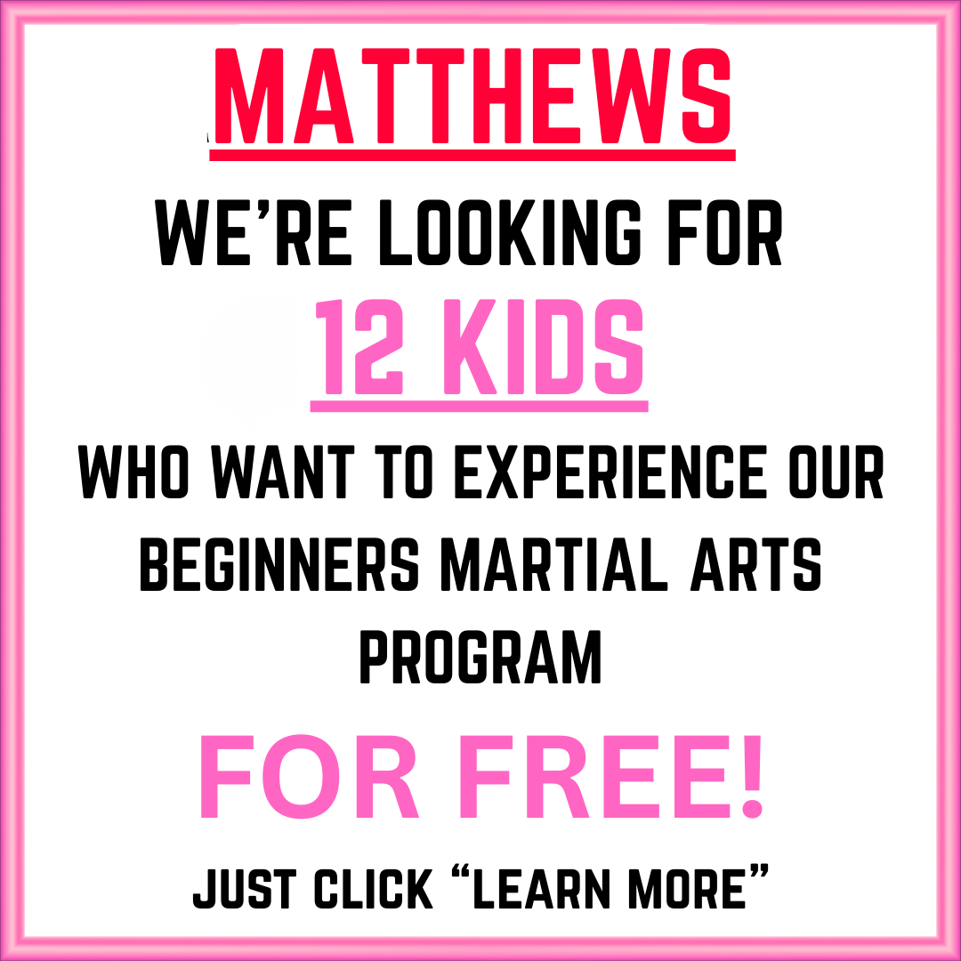 Matthews Tae Kwon Do Facebook ad