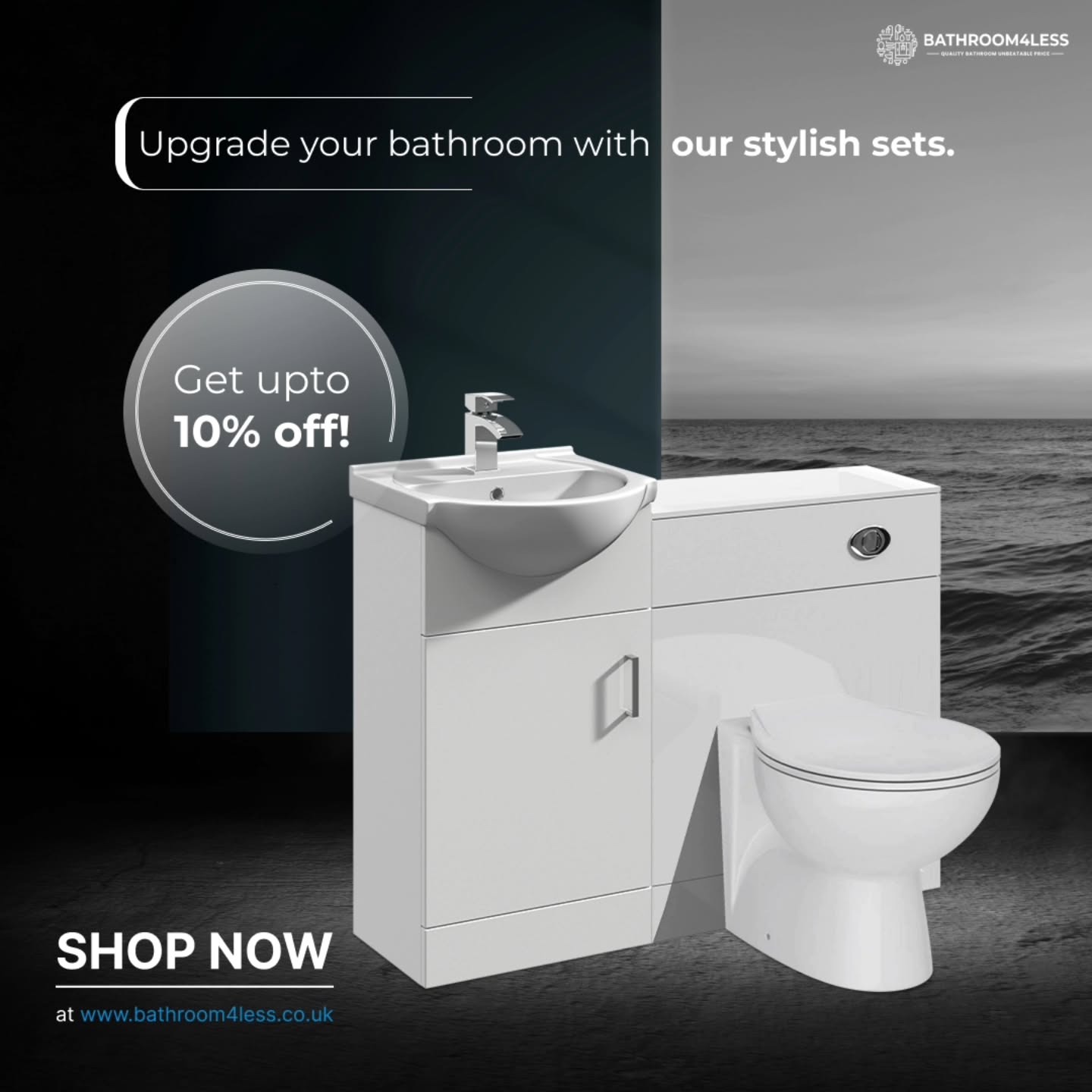Bathroom4Less Facebook ad