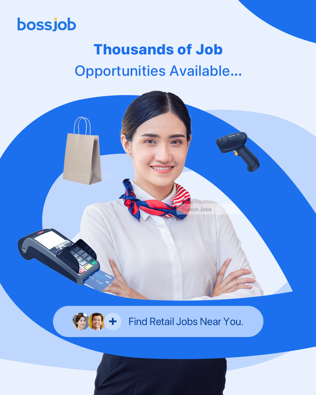 Bossjob Malaysia Facebook ad: bossjob: Chat & Job Search