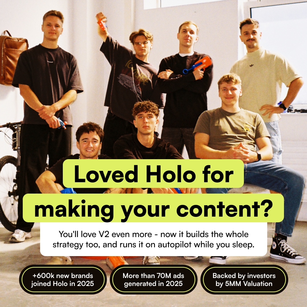Holo Facebook ad