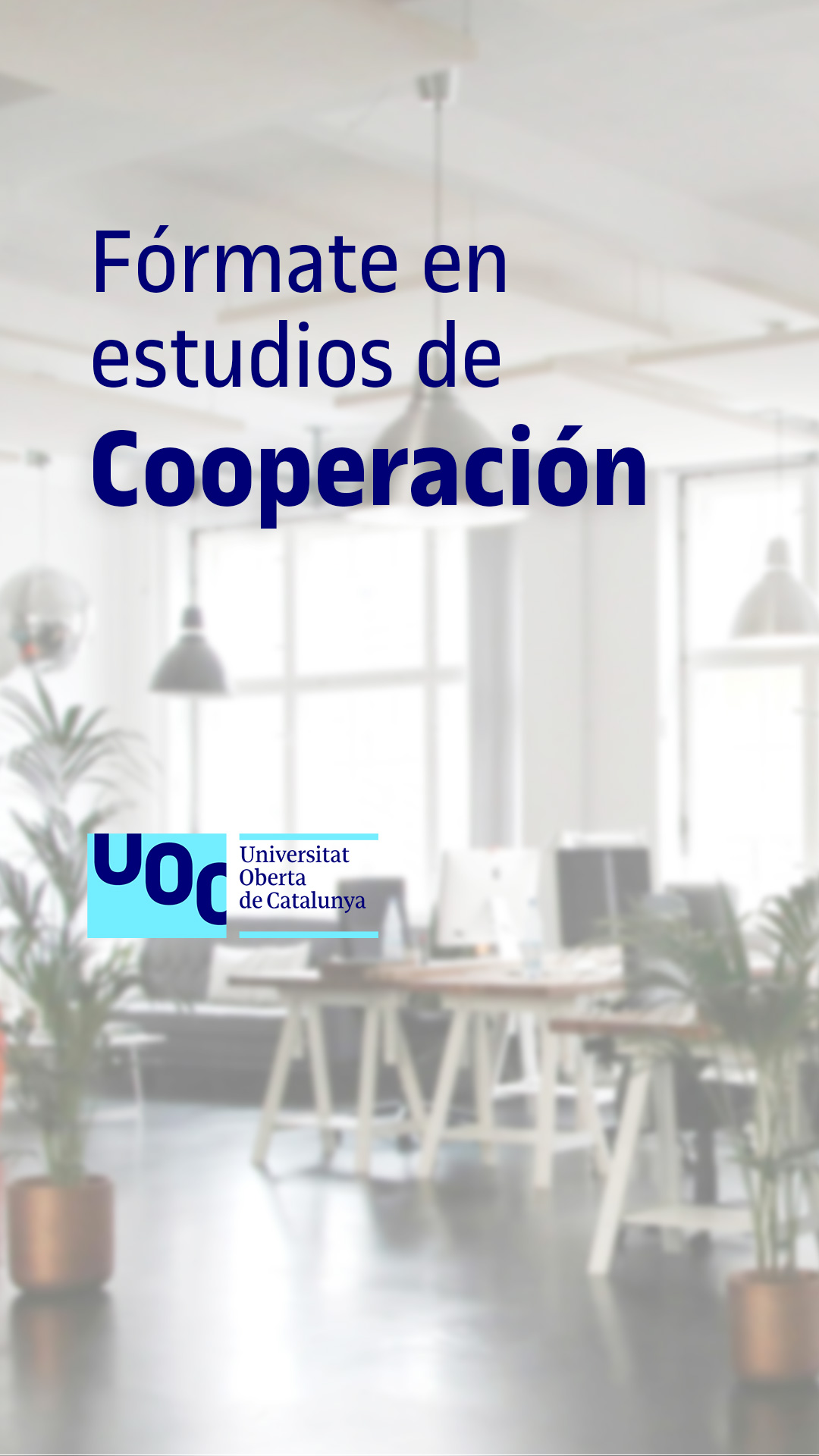 Universitat Oberta de Catalunya (UOC) Facebook ad