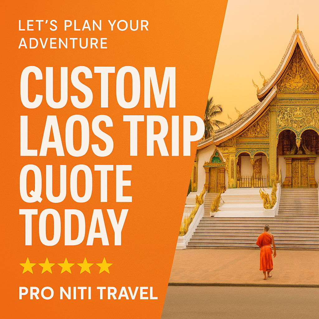 Pro Niti Travel Facebook ad: Your Dream Laos Journey Awaits