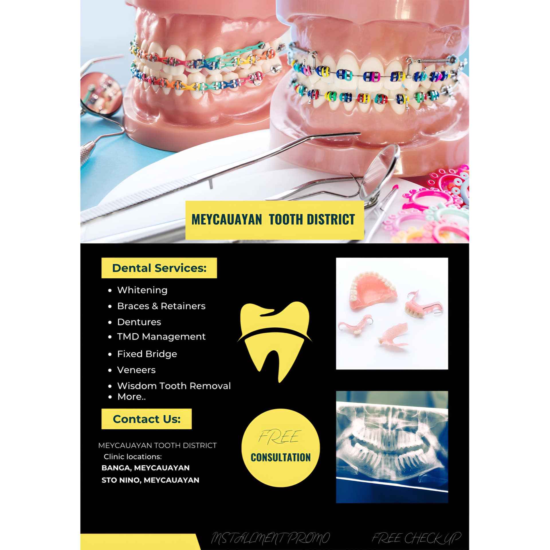 Meycauayan Tooth District Facebook ad