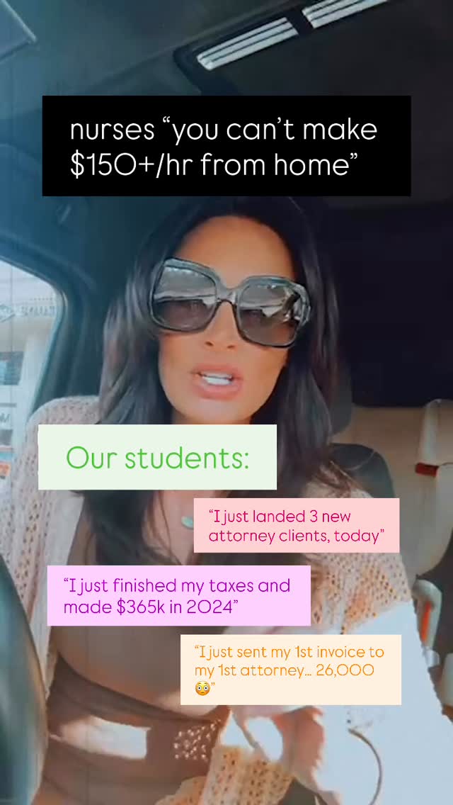 Dirty Millionaire Facebook ad: Nurses, please click the link below that says…