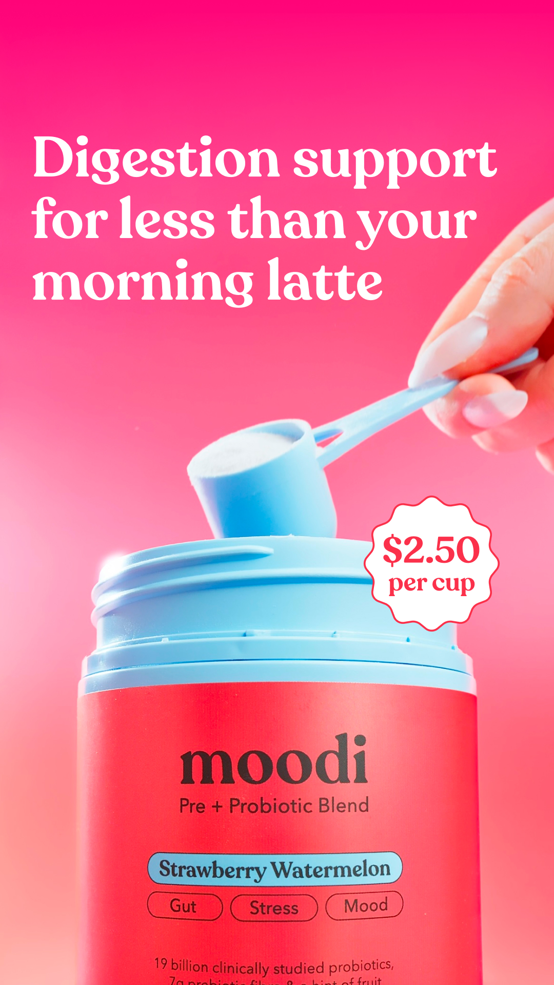 Moodi Facebook ad