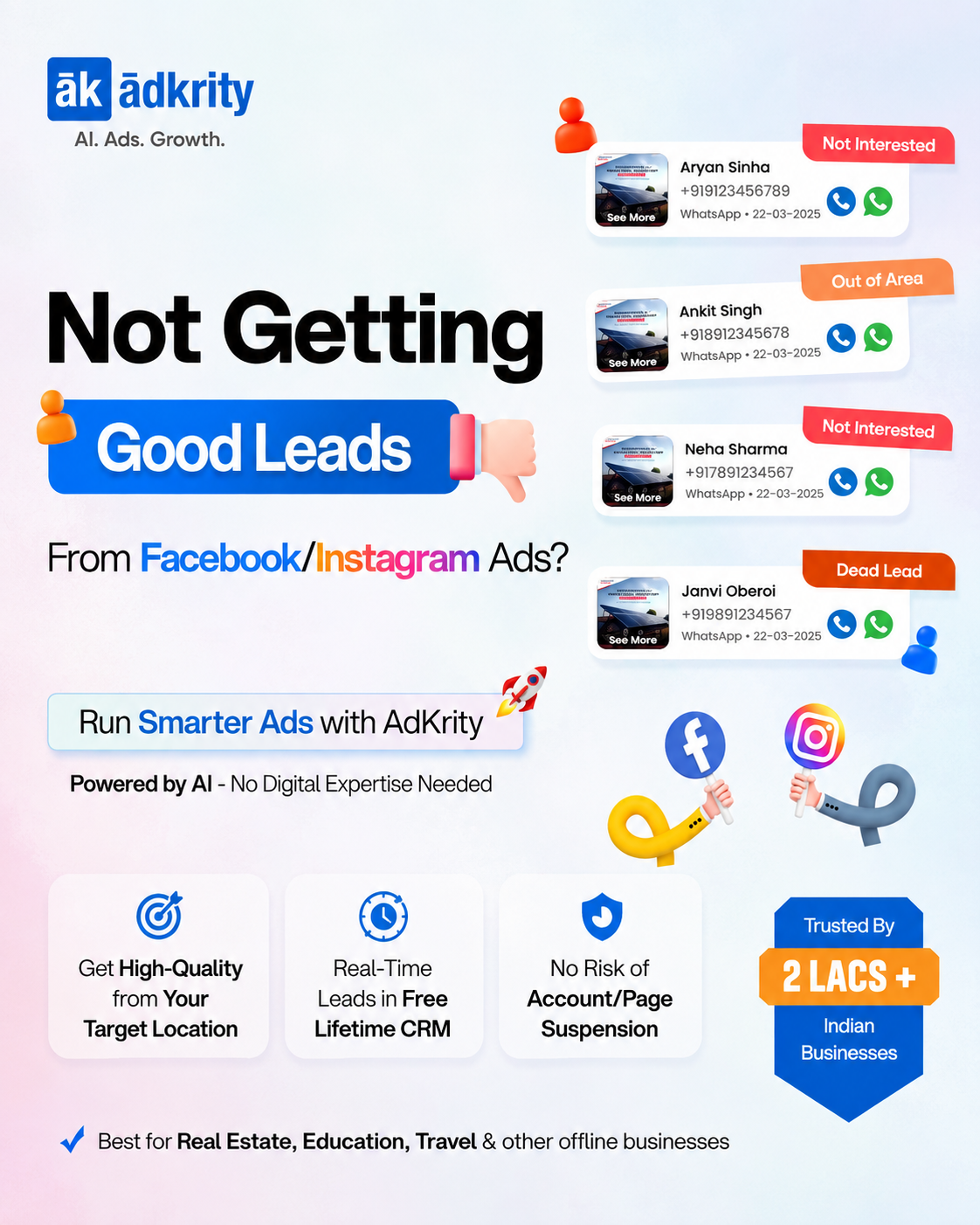 AdKrity Facebook ad